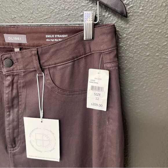 DL1961 EMILIE STRAIGHT IN DARK COCOA - Picture 6 of 15